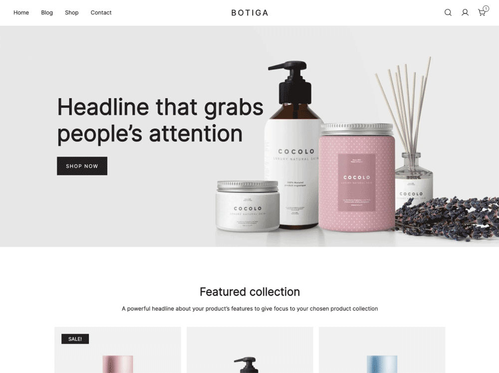 Thème WooCommerce Botiga