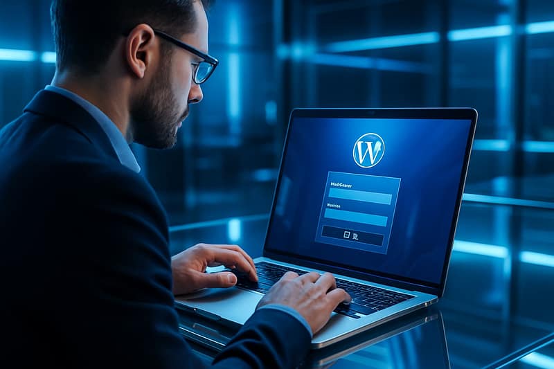 Administrateur renforçant la connexion WordPress avec limite de tentatives et 2FA